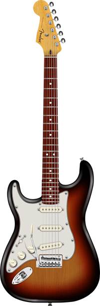 Fender Player II Stratocaster 3 Colour Sunburst Rosewood Fingerboard Left Handed