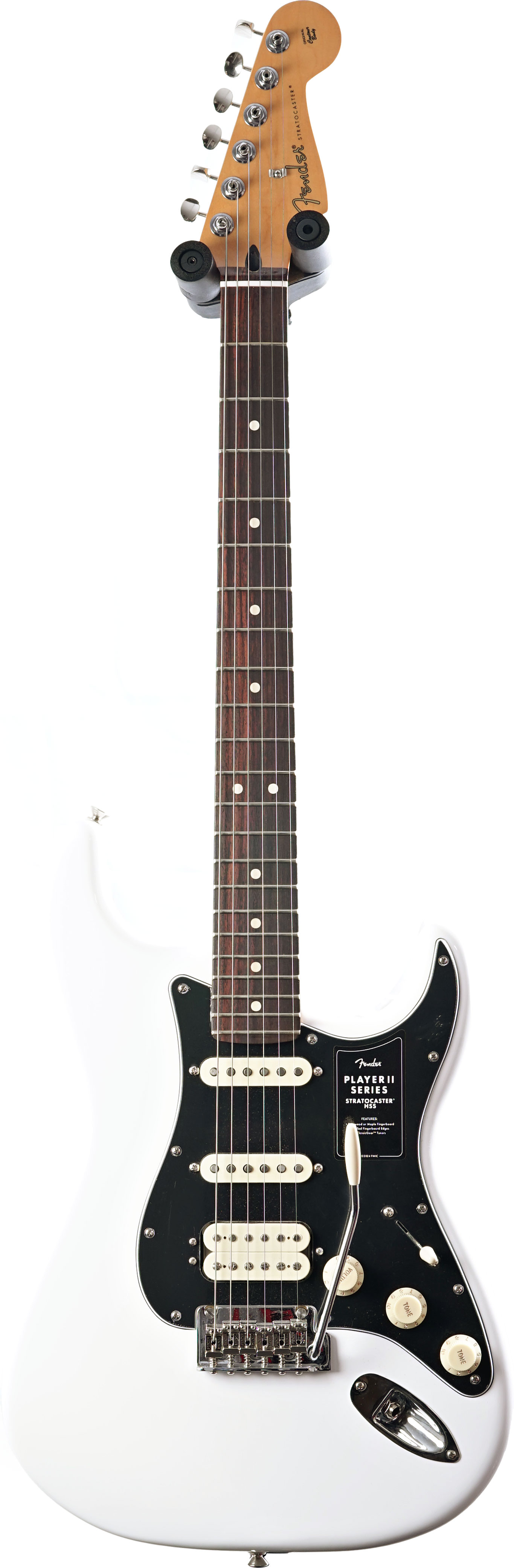 Fender Player II Stratocaster HSS Polar White Rosewood Fingerboard (Ex-Demo) #MX25082374
