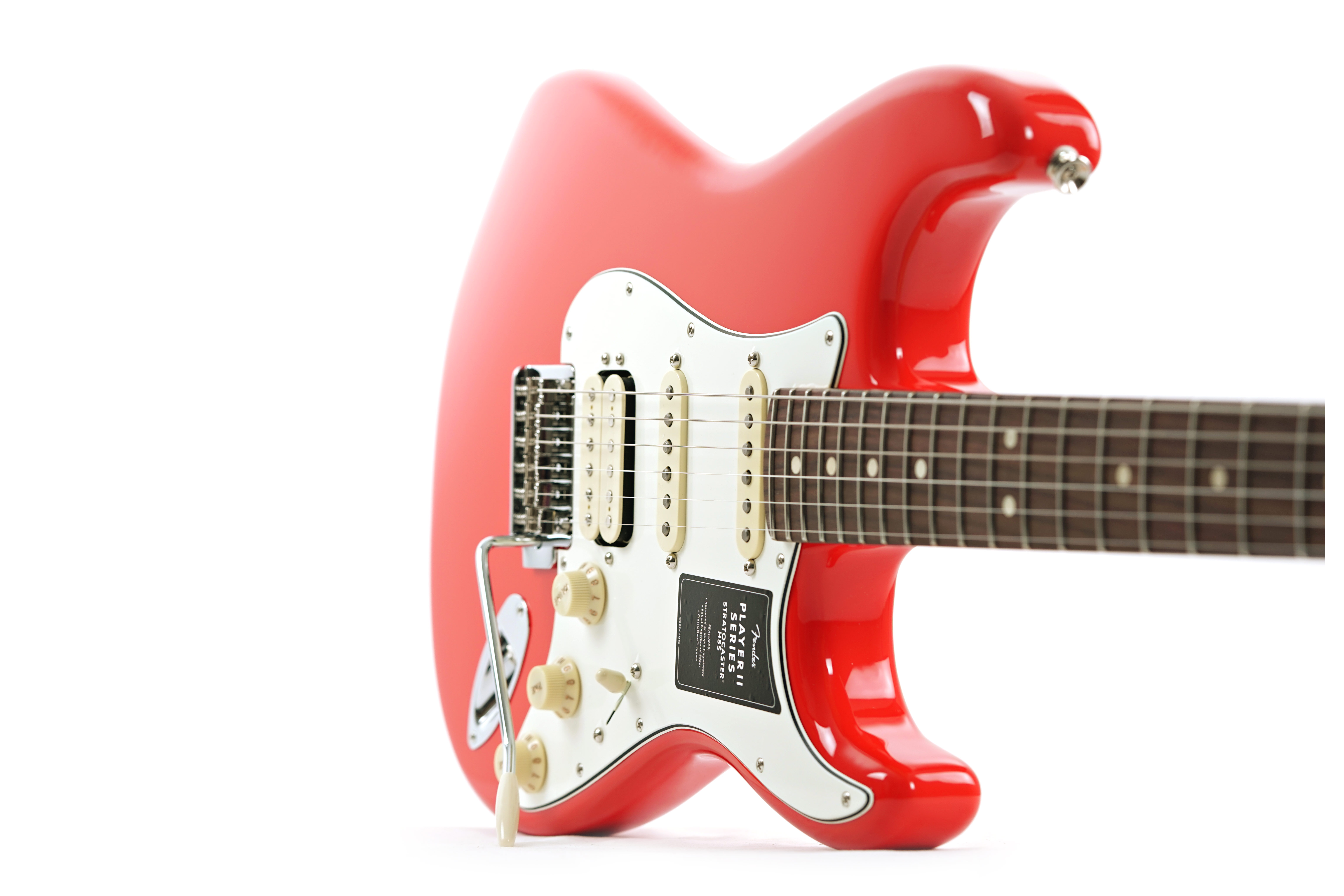 Fender Player II Stratocaster HSS Coral Red Rosewood Fingerboard