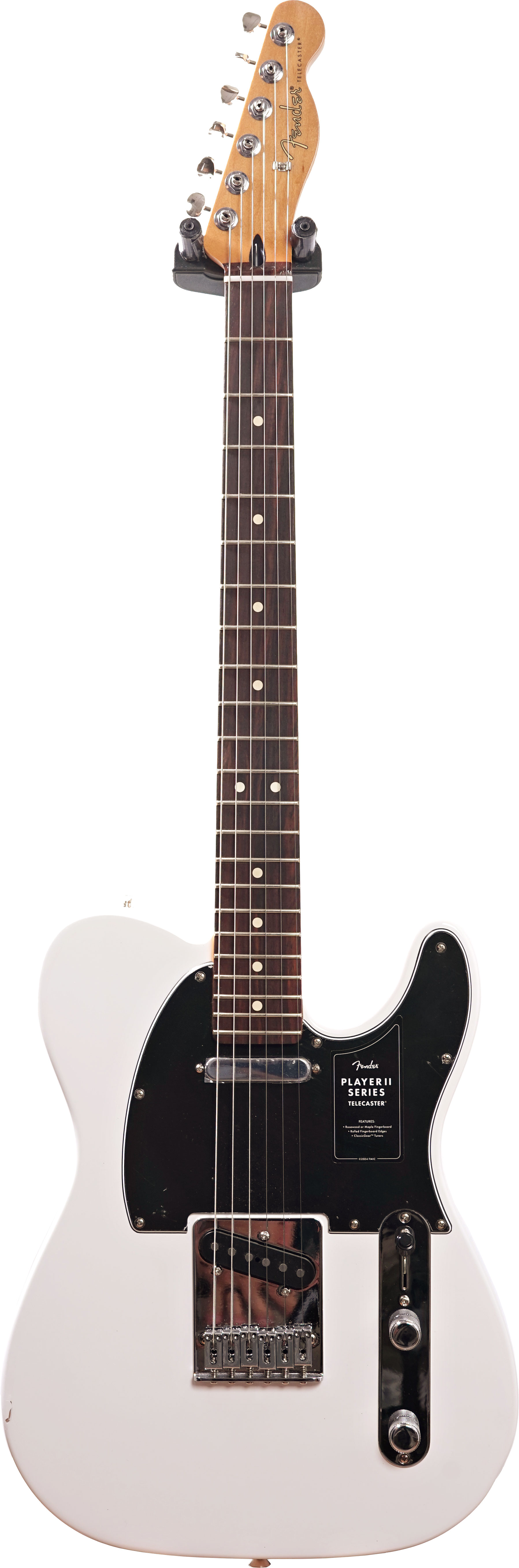 Fender Player II Telecaster Polar White Rosewood Fingerboard (Ex-Demo) #MX25079379