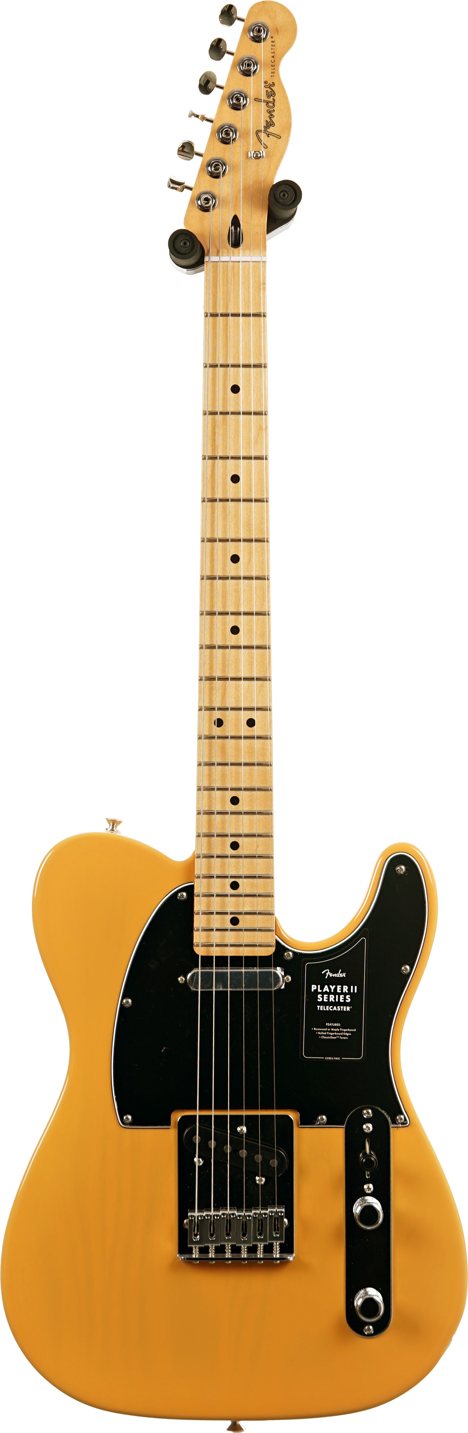 Fender Player II Telecaster Maple Fingerboard Butterscotch Blonde (Nearly New) #MX21548350