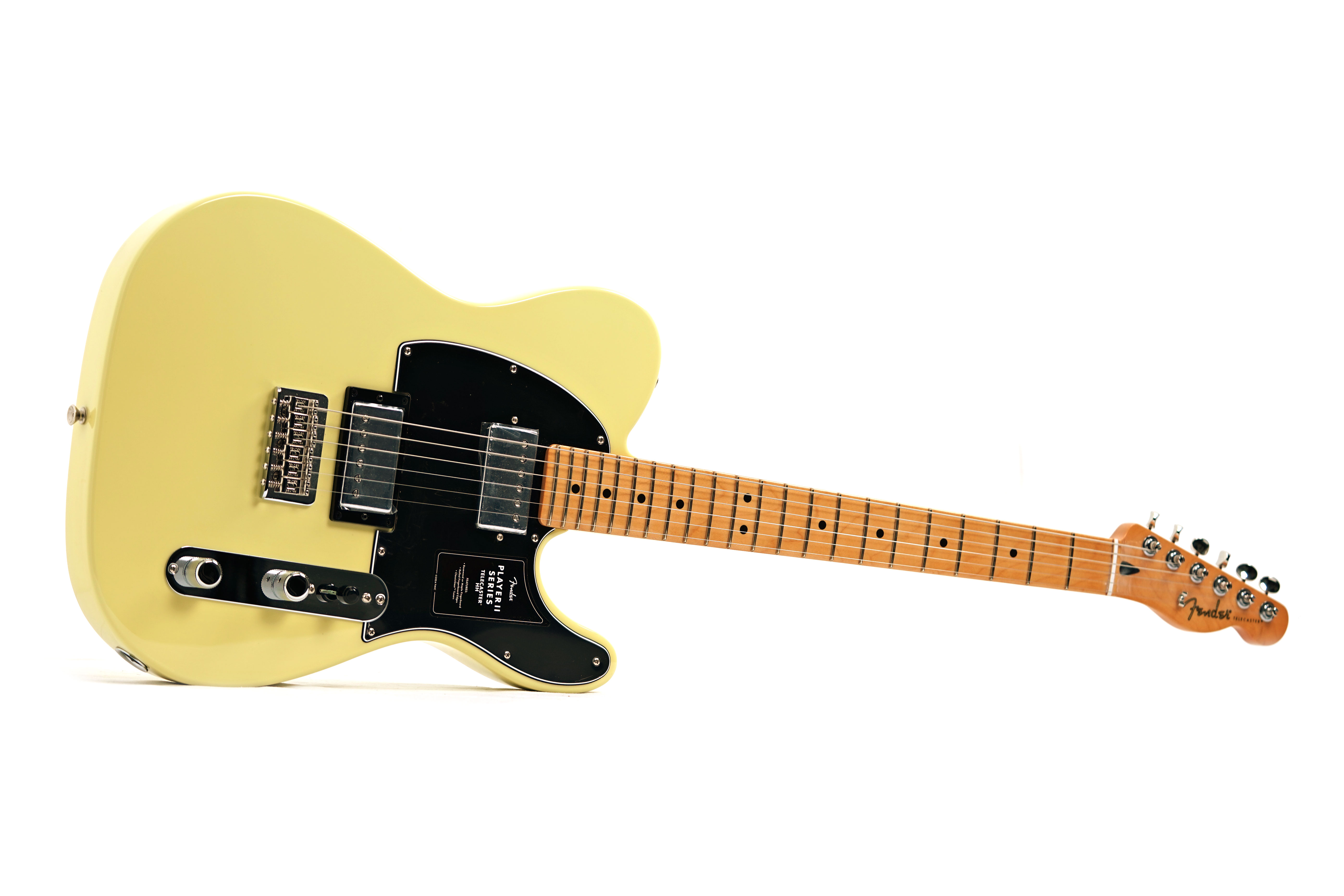 Fender Player II Telecaster HH Hialeah Yellow Maple Fingerboard (Ex-Demo) #MX24045855