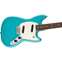 Fender Player II Mustang Rosewood Fingerboard Aquatone Blue Front View
