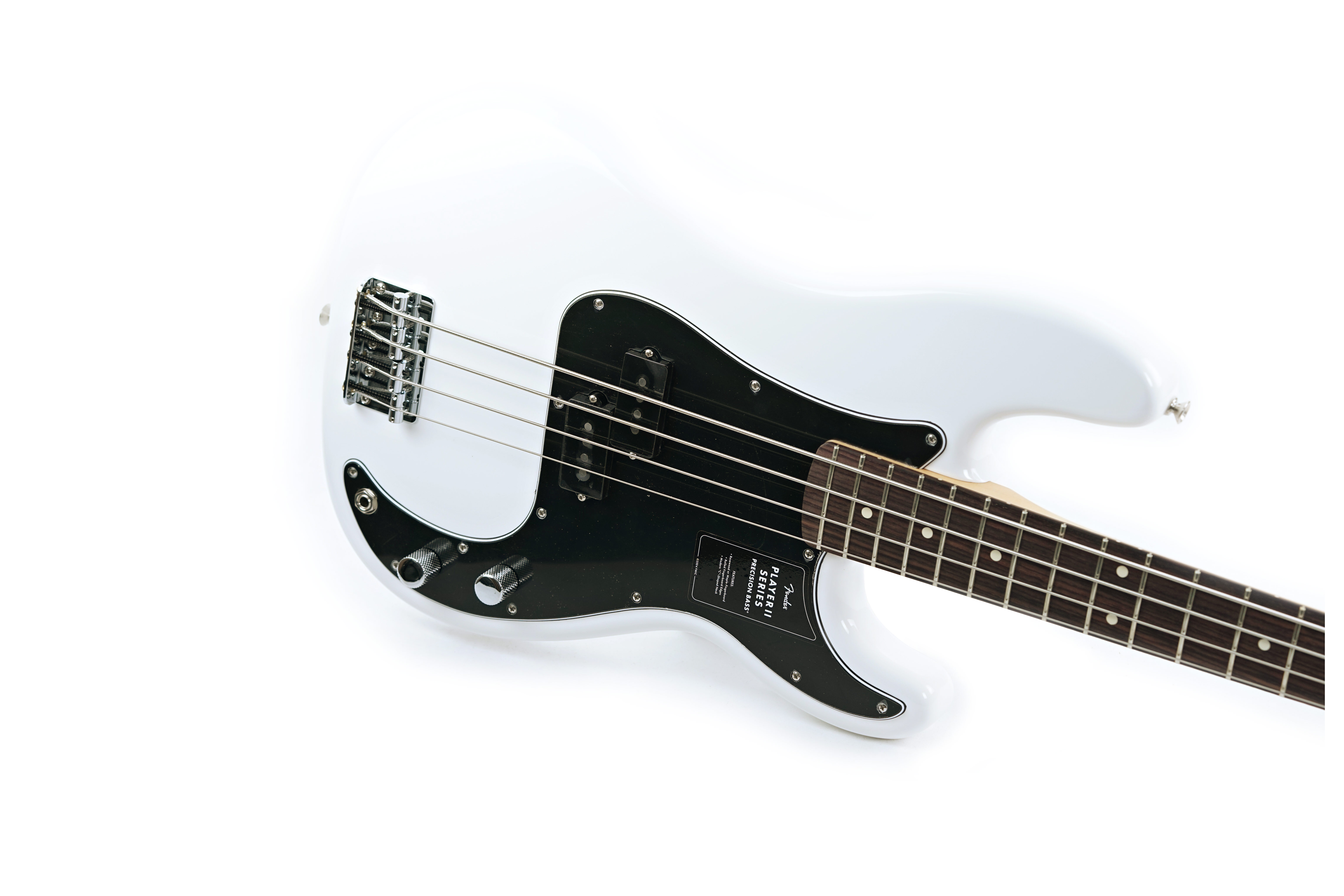 Fender Player II Precision Bass Polar White Rosewood Fingerboard