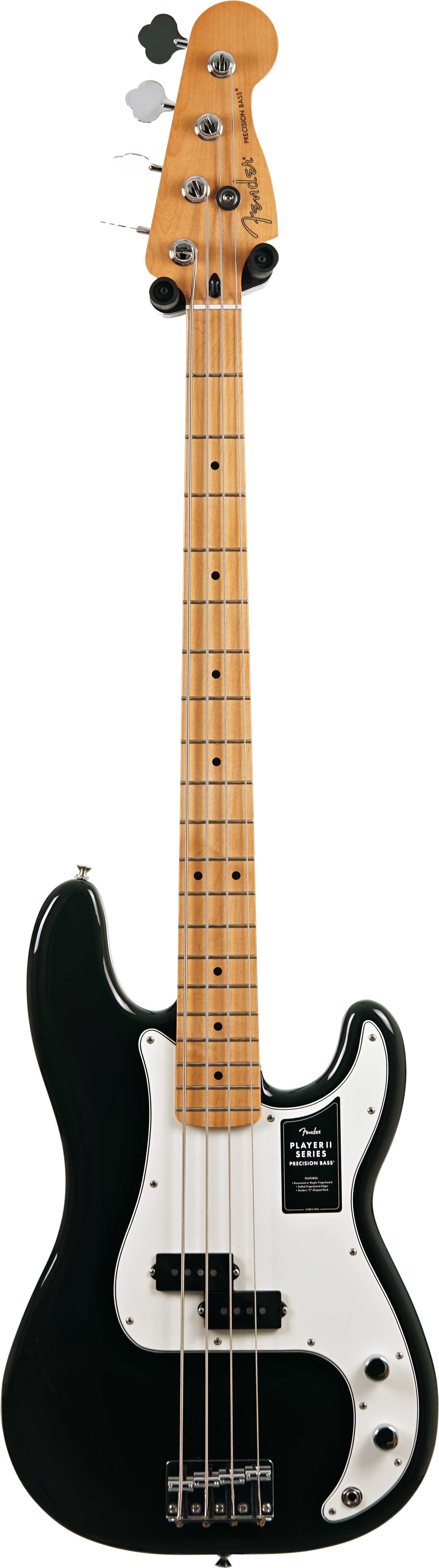 Fender Player II Precision Bass Maple Fingerboard Black (Ex-Demo) #MX25072216