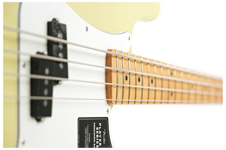 Fender Player II Precision Bass Hialeah Yellow Maple Fingerboard Fender Player II Precision Bass Hialeah Yellow Maple Fingerboard