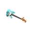 Fender Player II Jazz Bass Aquatone Blue Rosewood Fingerboard Front View