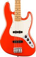 Fender Player II Jazz Bass Coral Red Maple Fingerboard