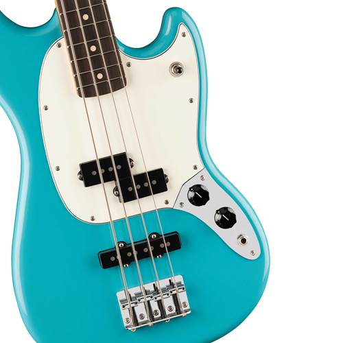 Fender Player II Mustang Bass PJ Aquatone Blue Rosewood Fingerboard Fender Player II Mustang Bass PJ Aquatone Blue Rosewood Fingerboard