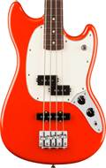 Fender Player II Mustang Bass PJ Coral Red Rosewood Fingerboard