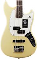 Fender Player II Mustang Bass PJ Hialeah Yellow Rosewood Fingerboard (Ex-Demo) #MX25033788