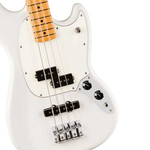 Fender Player II Mustang Bass PJ Polar White Maple Fingerboard Fender Player II Mustang Bass PJ Polar White Maple Fingerboard