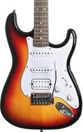 Squier Affinity Series Stratocaster Junior HSS Laurel Fingerboard White Pickguard 3 Colour Sunburst