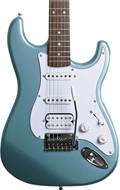 Squier Affinity Series Stratocaster Junior HSS Indian Laurel Fingerboard White Pickguard Ice Blue Metallic