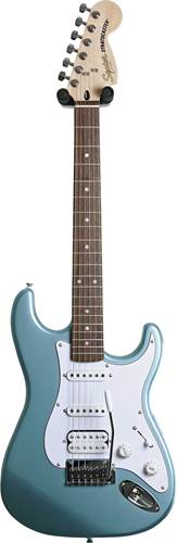 Squier Affinity Series Stratocaster Junior HSS Indian Laurel Fingerboard White Pickguard Ice Blue Metallic Squier Affinity Series Stratocaster Junior HSS Indian Laurel Fingerboard White Pickguard Ice Blue Metallic