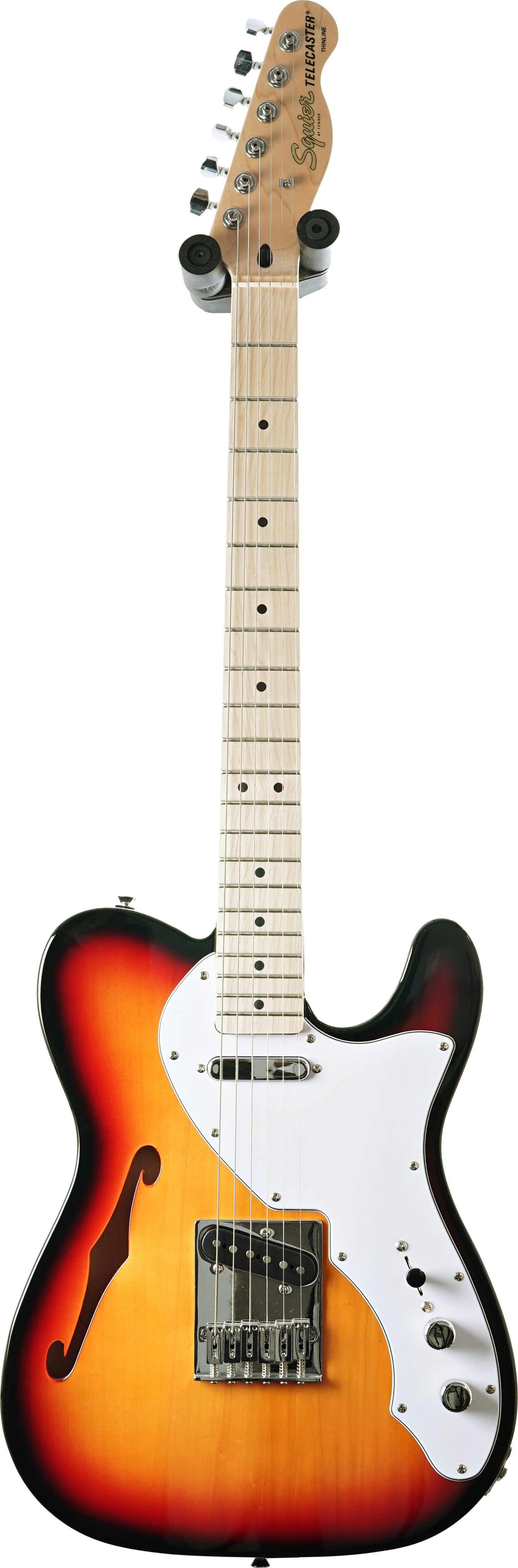 Squier Affinity Series Telecaster Thinline White Pickguard 3-Colour Sunburst Maple Fingerboard (Ex-Demo) #CYKF24007557