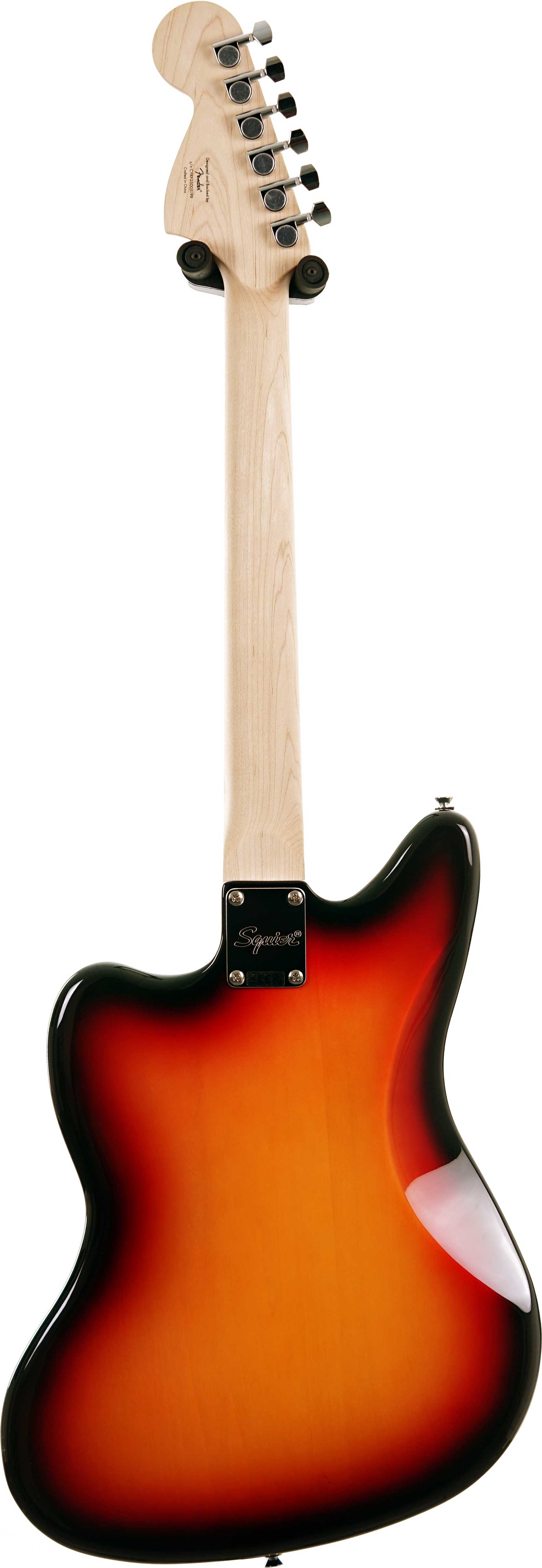 Squier Affinity Series Jaguar Indian Laurel Fingerboard Black Pickguard 3-Colour Sunburst (Ex-Demo) #CYKF25005199