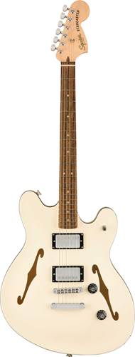 Squier Affinity Series Starcaster Deluxe Indian Laurel Fingerboard Olympic White Squier Affinity Series Starcaster Deluxe Indian Laurel Fingerboard Olympic White