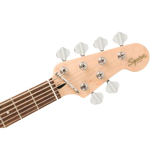 Squier Affinity Series Jazz Bass VI Laurel Fingerboard Black Pickguard Black Metallic Squier Affinity Series Jazz Bass VI Laurel Fingerboard Black Pickguard Black Metallic