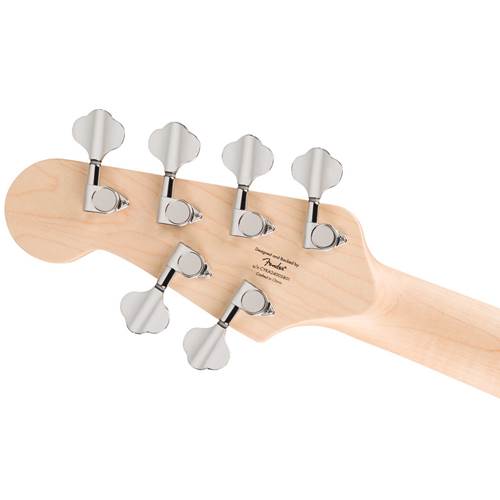 Squier Affinity Series Jazz Bass VI Laurel Fingerboard Black Pickguard Black Metallic Squier Affinity Series Jazz Bass VI Laurel Fingerboard Black Pickguard Black Metallic