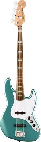 Squier Affinity Series Active Jazz Bass Indian Laurel Fingerboard White Pickguard Mystic Sea Foam Green Squier Affinity Series Active Jazz Bass Indian Laurel Fingerboard White Pickguard Mystic Sea Foam Green