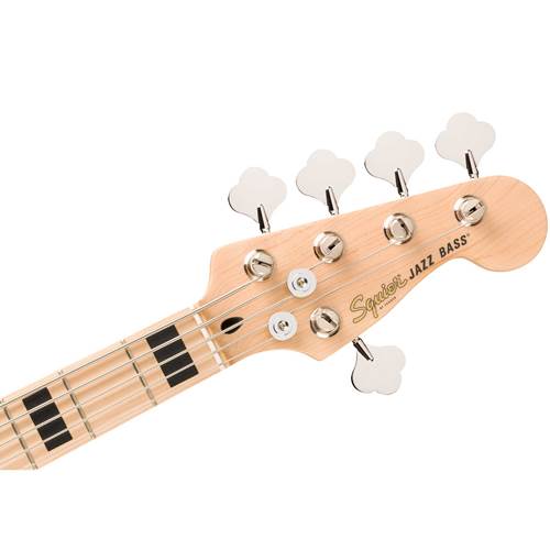 Squier Affinity Series Active Jazz Bass V Black Pickguard Black Metallic Maple Fingerboard Squier Affinity Series Active Jazz Bass V Black Pickguard Black Metallic Maple Fingerboard