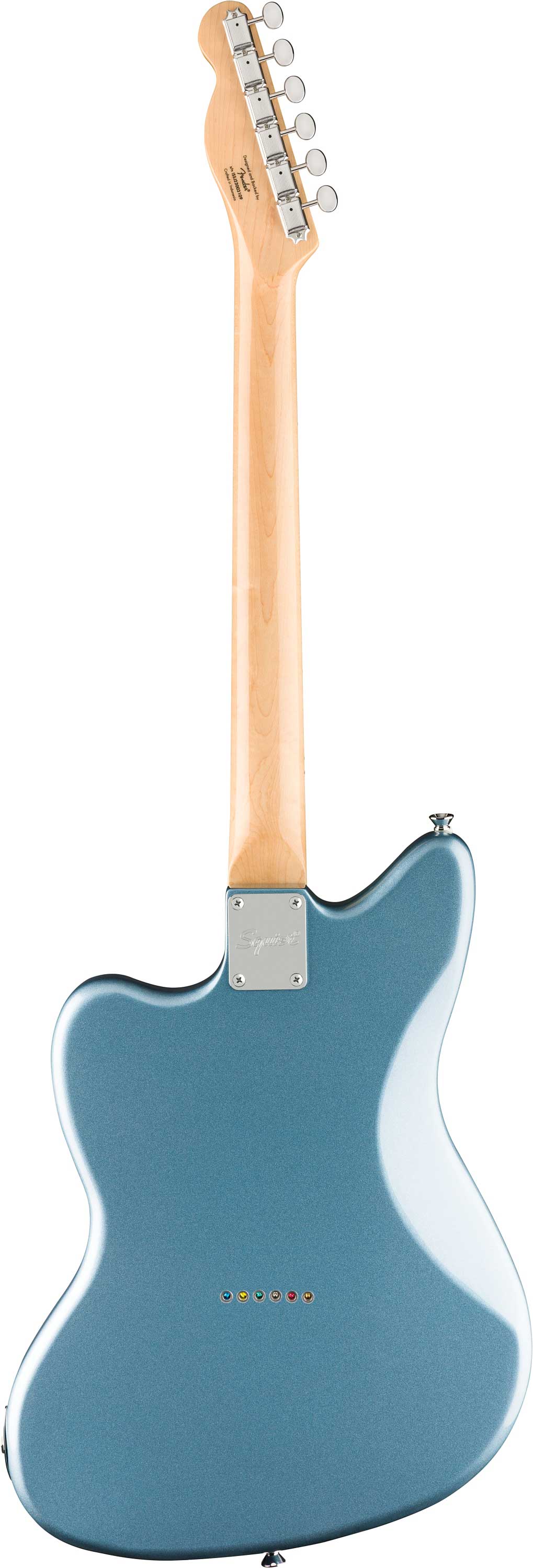 Squier Limited Edition Paranormal Offset Telecaster SJ Indian Laurel Fingerboard Parchment Pickguard Ice Blue Metallic