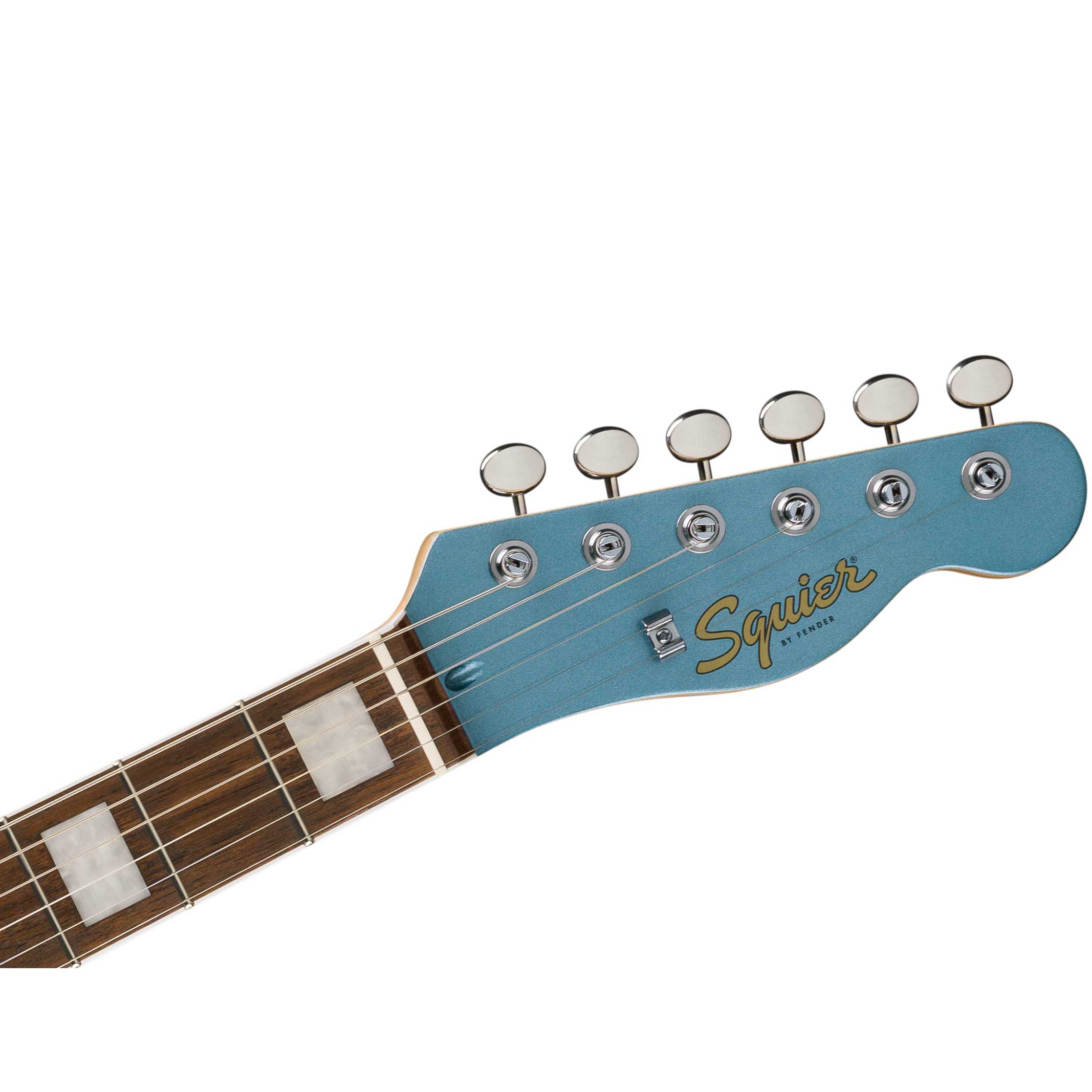 Squier Limited Edition Paranormal Offset Telecaster SJ Indian Laurel Fingerboard Parchment Pickguard Ice Blue Metallic