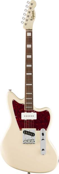 Squier Limited Edition Paranormal Offset Telecaster SJ Indian Laurel Fingerboard Tortoiseshell Pickguard Olympic White
