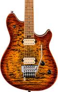 EVH Wolfgang Special QM Baked Tiger Eye Glow Maple Fingerboard