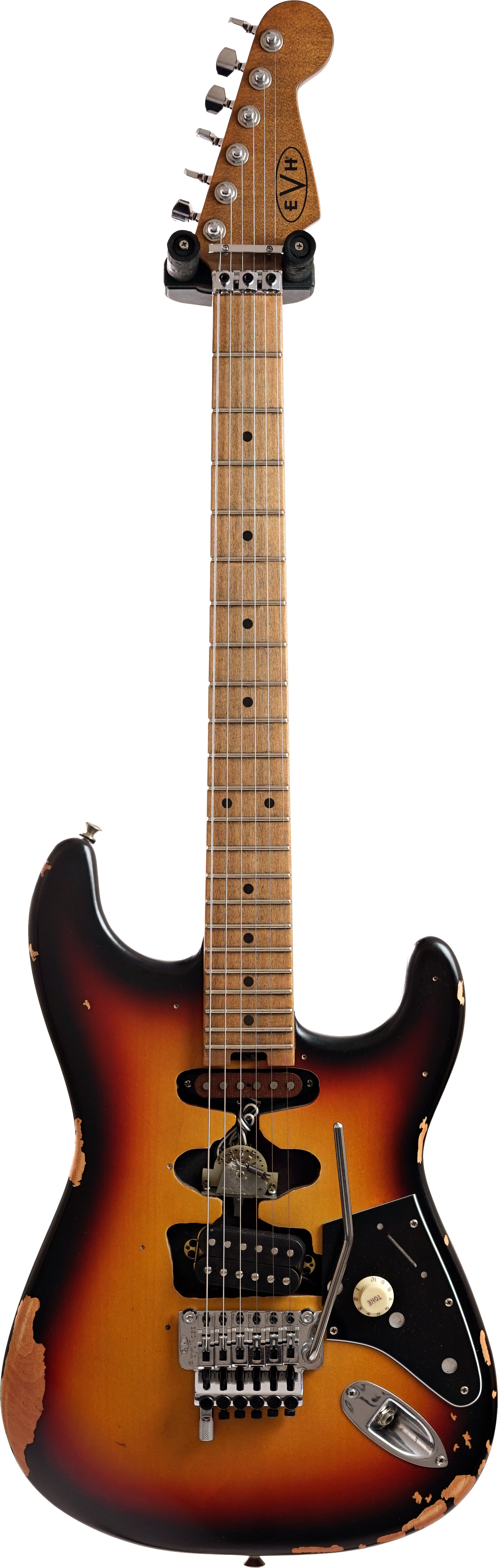 EVH Limited Edition Frankenstein Relic Series Vintage Sunburst Maple Fingerboard (Nearly New) #EVH2202205