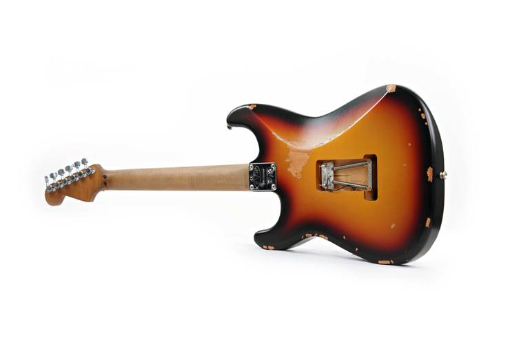 EVH Limited Edition Frankenstein Relic Series Vintage Sunburst Maple Fingerboard EVH Limited Edition Frankenstein Relic Series Vintage Sunburst Maple Fingerboard
