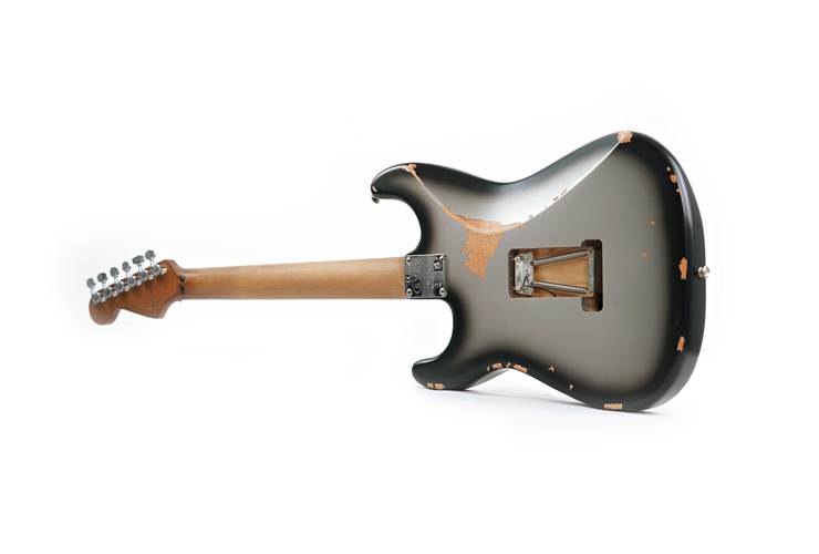 EVH Limited Edition Frankenstein Relic Series Silverburst Maple Fingerboard EVH Limited Edition Frankenstein Relic Series Silverburst Maple Fingerboard
