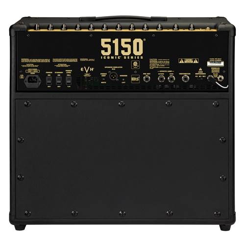 EVH 5150 Iconic Series 40W EL34 1x12 Black Combo Valve Amp EVH 5150 Iconic Series 40W EL34 1x12 Black Combo Valve Amp