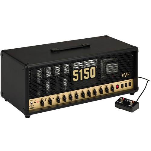 EVH 5150 Iconic Series 80W EL34 Black Valve Amp Head EVH 5150 Iconic Series 80W EL34 Black Valve Amp Head