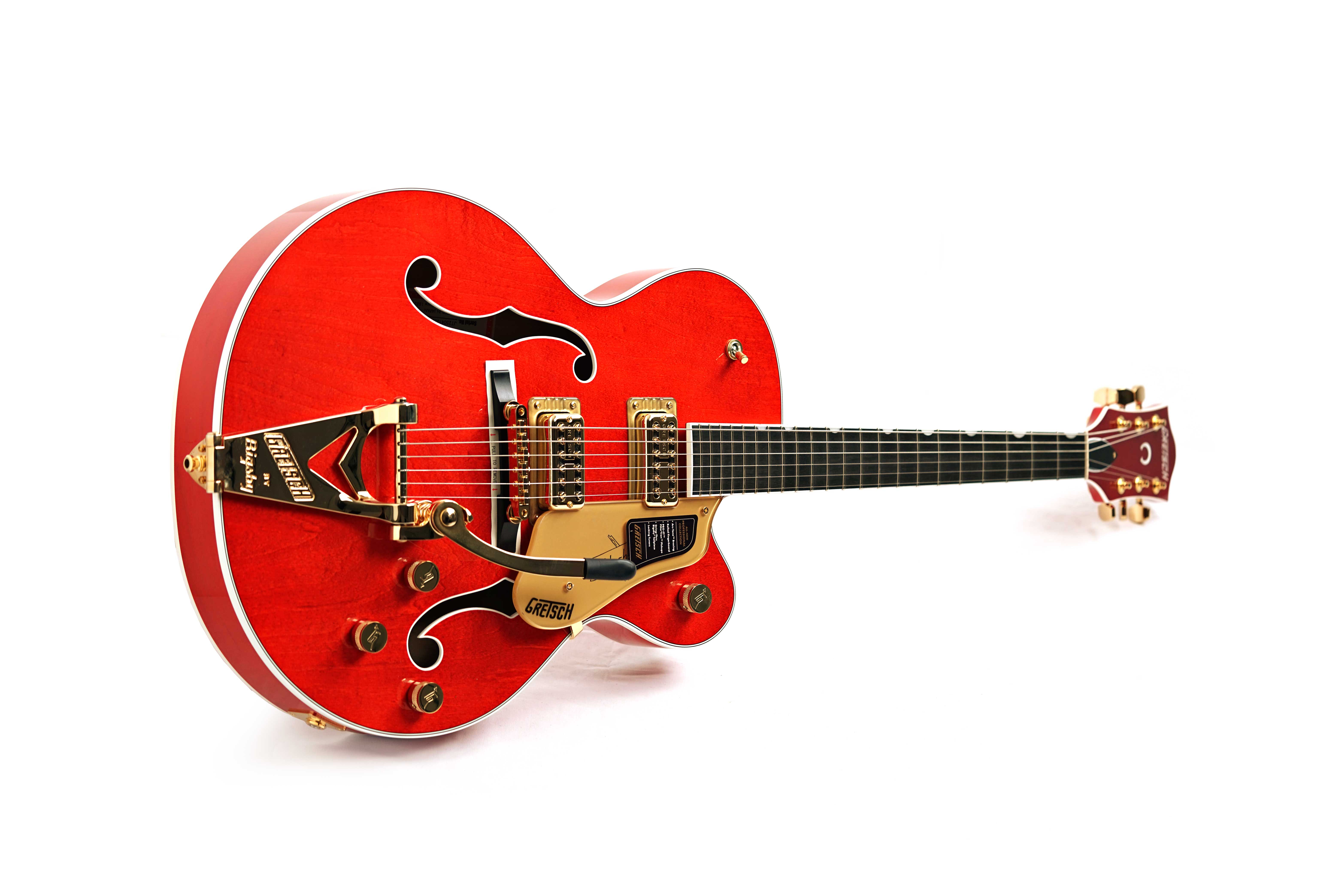 Gretsch Nashville Hollow Body Orange Stain Ebony Fingerboard #JT25041323