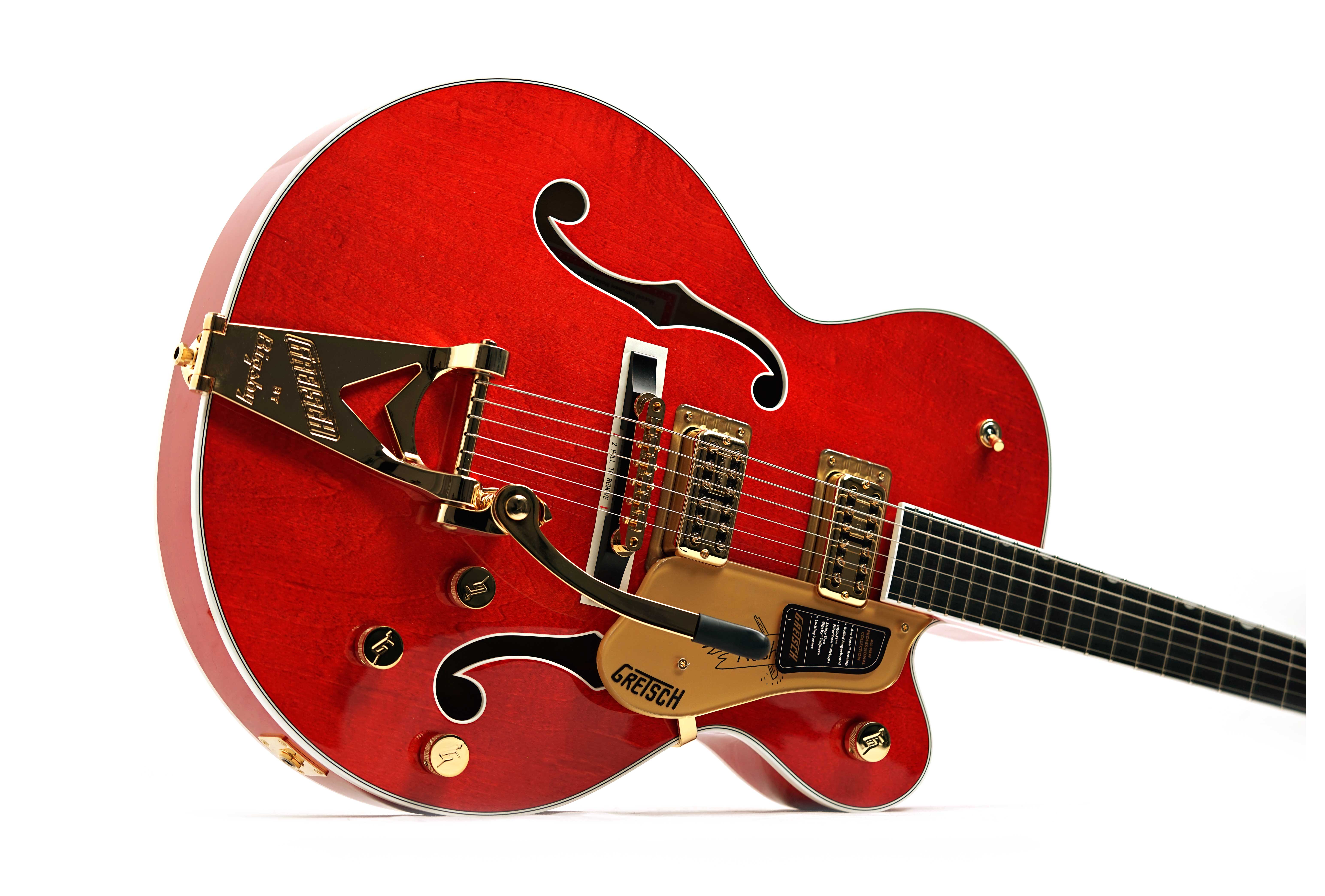 Gretsch Nashville Hollow Body Orange Stain Ebony Fingerboard #JT25041323