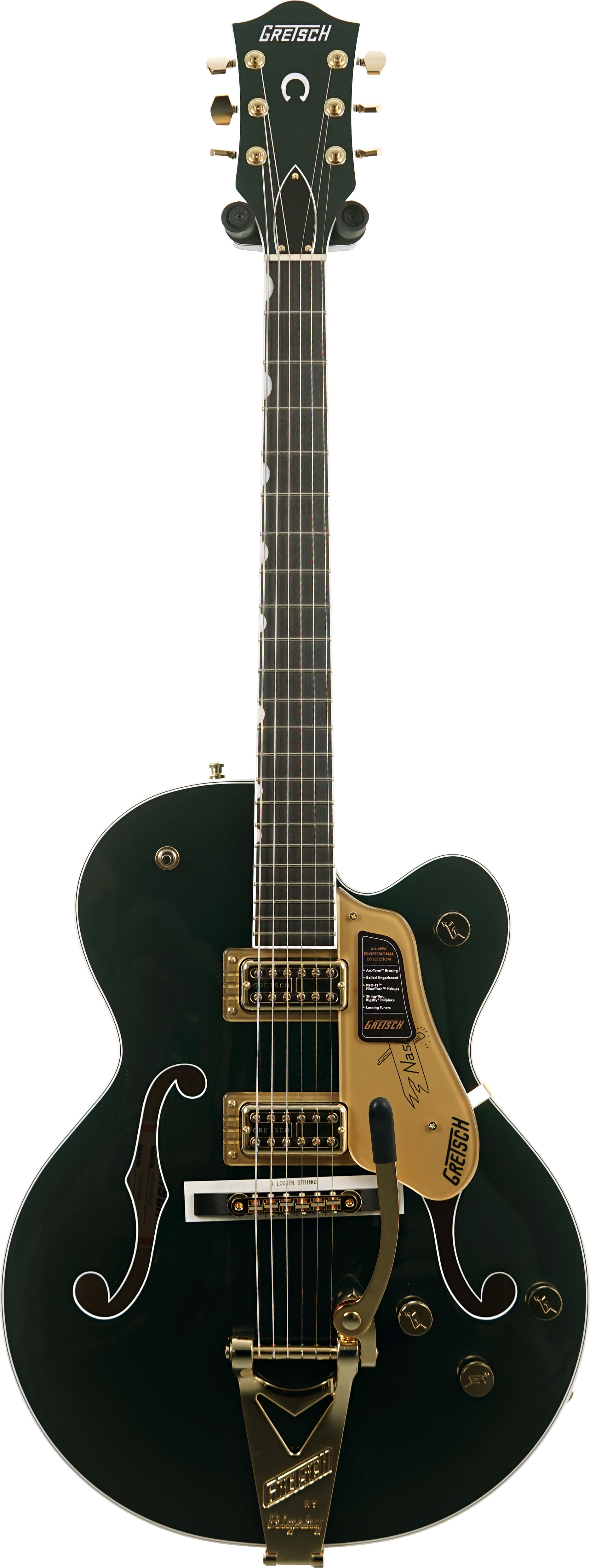 Gretsch Nashville Hollow Body Cadillac Green Ebony Fingerboard #JT25010300