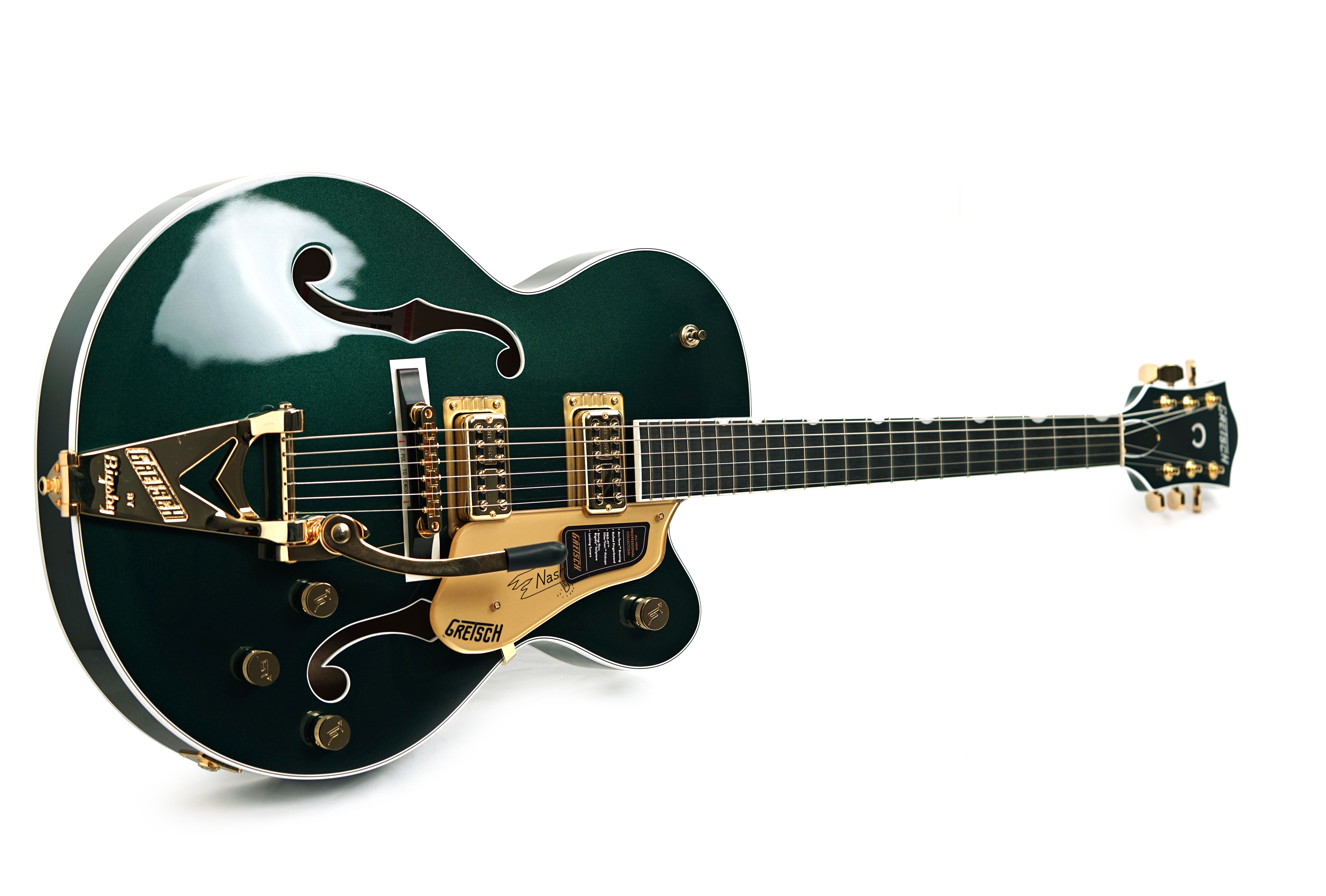 Gretsch Nashville Hollow Body Cadillac Green Ebony Fingerboard #JT25010300
