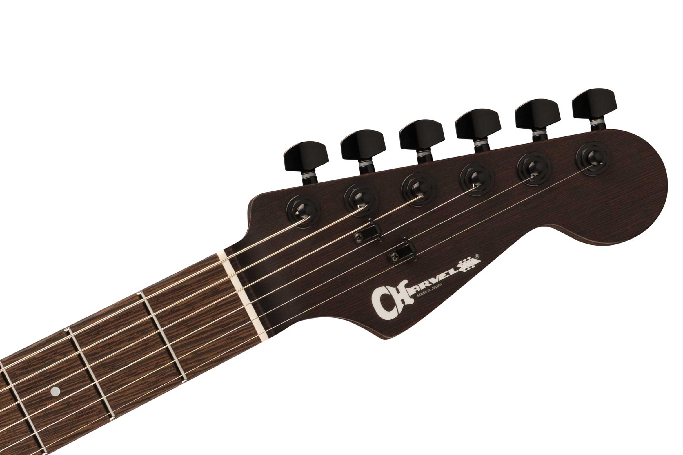 Charvel MJ DK24 HSH 2PT W Mahogany Wenge Fingerboard Black