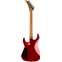 Jackson American Virtuoso HT Red Crystal Ebony Fingerboard Back View