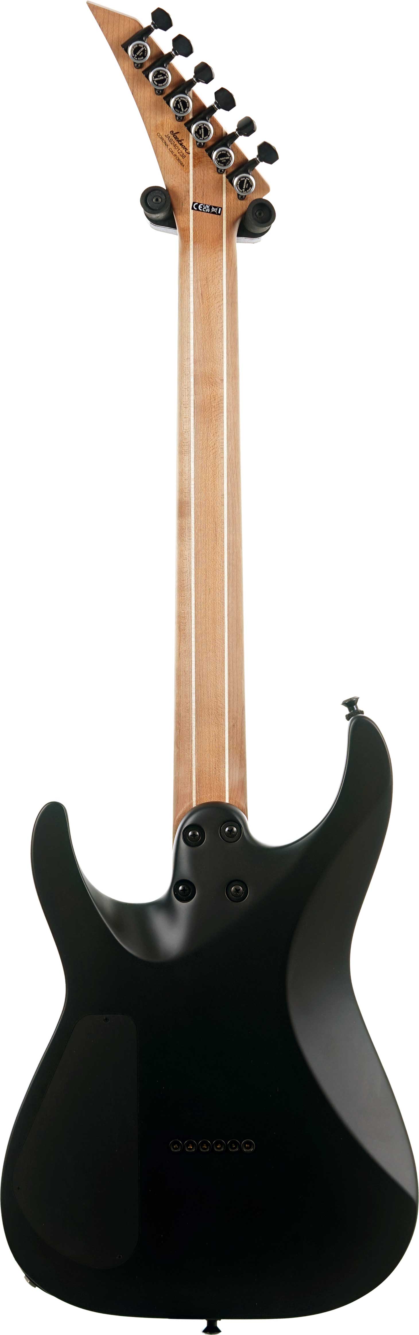 Jackson American Virtuoso HT Satin Black Ebony Fingerboard (Nearly New) #JAS2401238