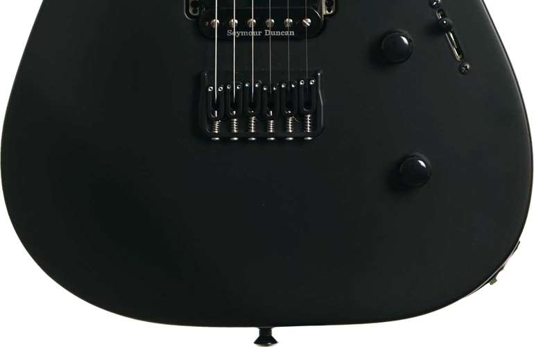 Jackson American Virtuoso HT Satin Black Ebony Fingerboard Jackson American Virtuoso HT Satin Black Ebony Fingerboard