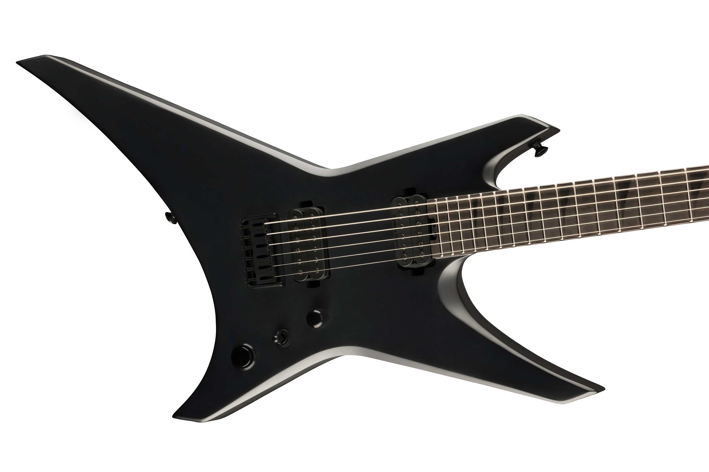 Jackson Pro Plus XT Warrior WR HT6 Baritone Ebony Fingerboard Satin Black