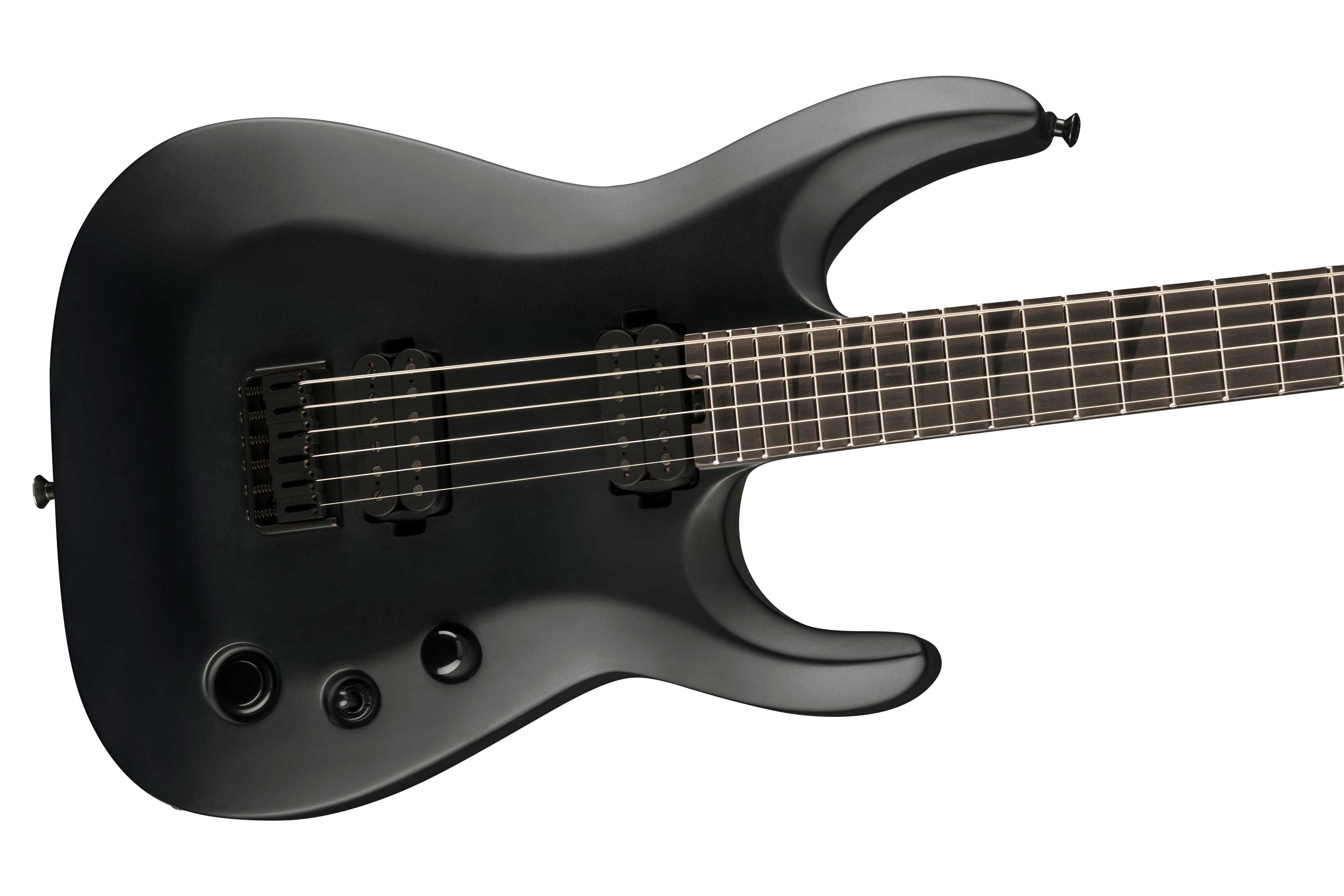 Jackson Pro Plus XT Soloist SLAT HT6 Baritone Ebony Fingerboard Satin Black