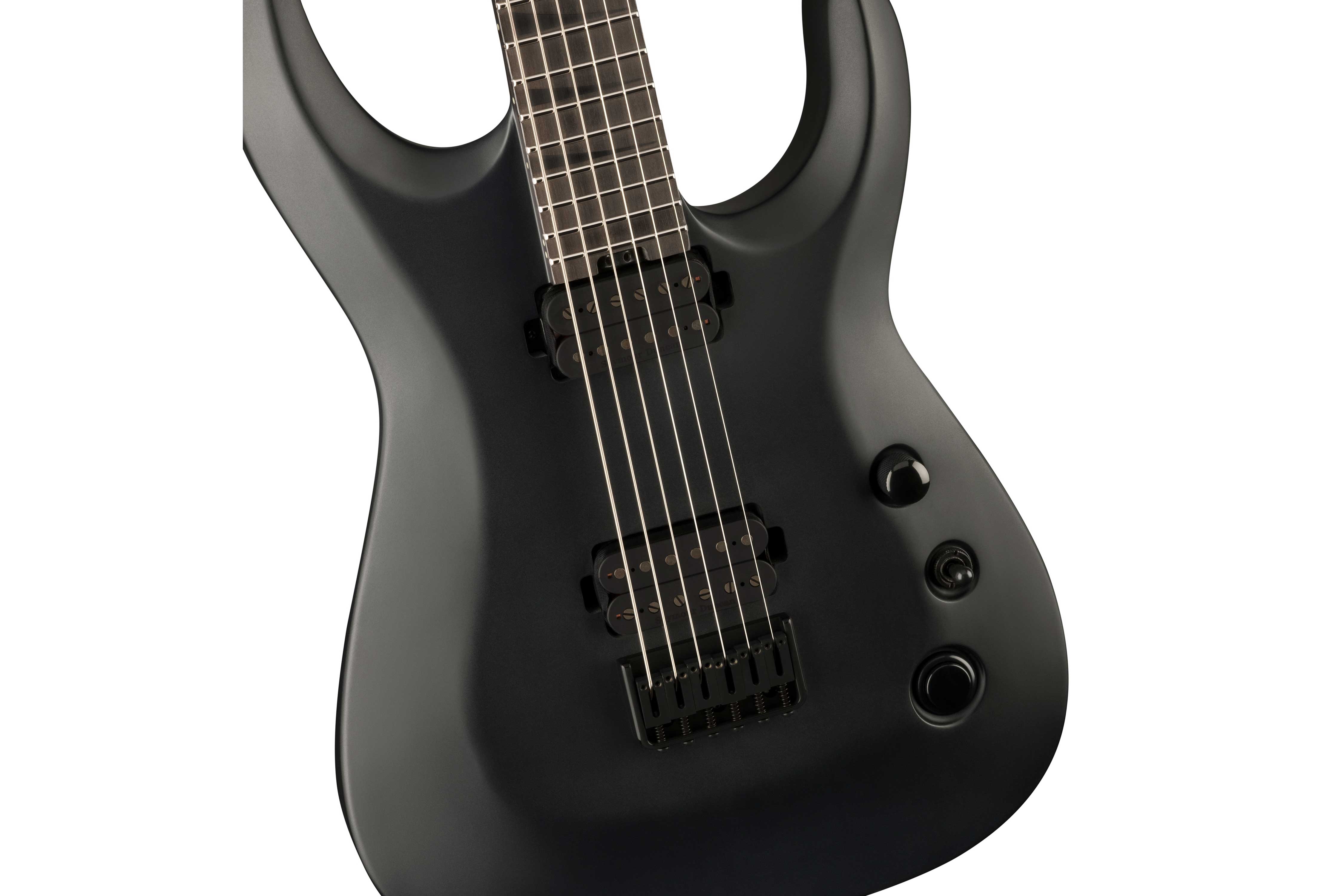 Jackson Pro Plus XT Soloist SLAT HT6 Baritone Ebony Fingerboard Satin Black