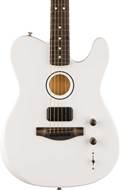 Fender Limited Edition FINNEAS American Acoustasonic Telecaster Satin Arctic White