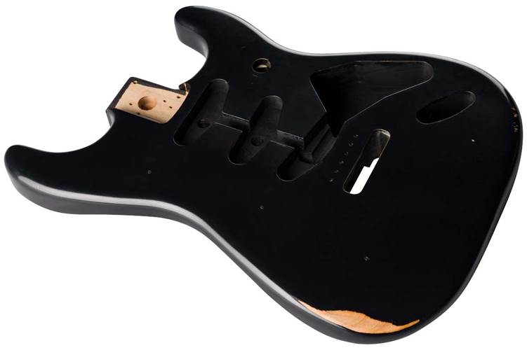 Fender Roadworn 50's Stratocaster SSS Body Black Fender Roadworn 50's Stratocaster SSS Body Black