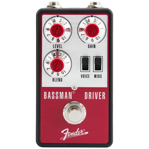 Fender Bassman Driver Overdrive Pedal Fender Bassman Driver Overdrive Pedal