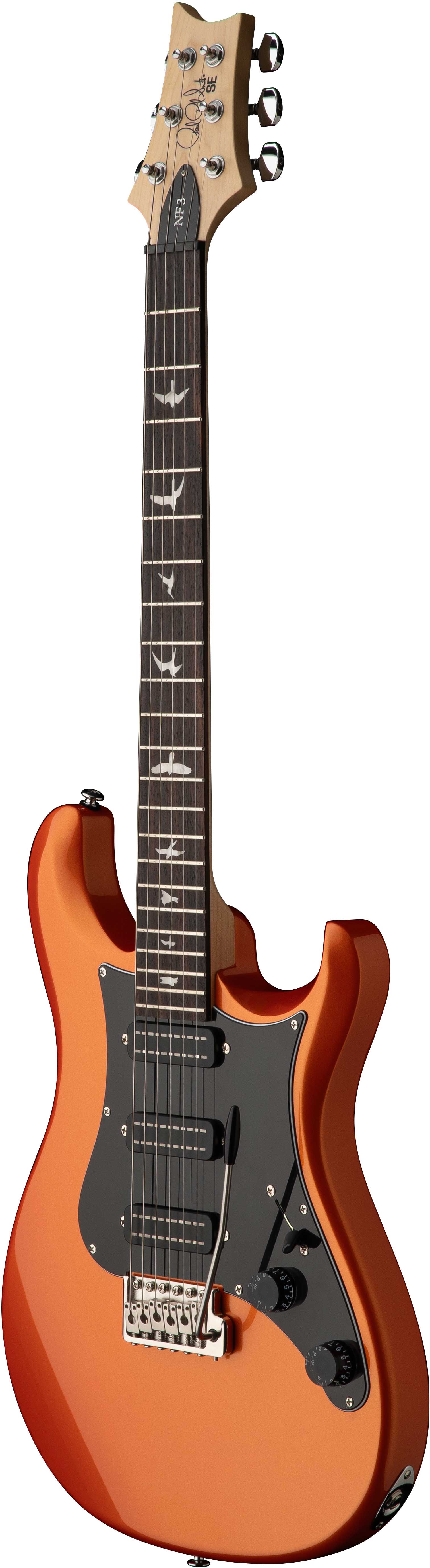 PRS SE NF3 Metallic Orange Rosewood Fingerboard